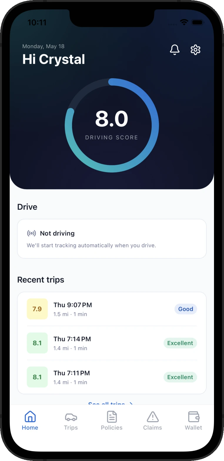 Omnidya app screen 1
